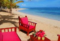 Bar on the beach of the Hotel LAS CAYENAS - Las Terrenas - Dominican Republic